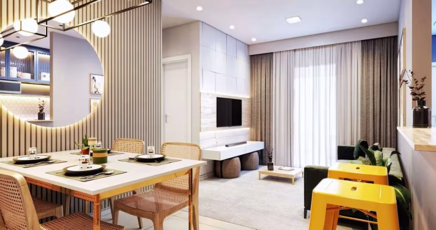 Apartamento com 2 dormitórios à venda, 67 m² por R$ 570.000 - Vila Guilhermina - Praia Grande/SP