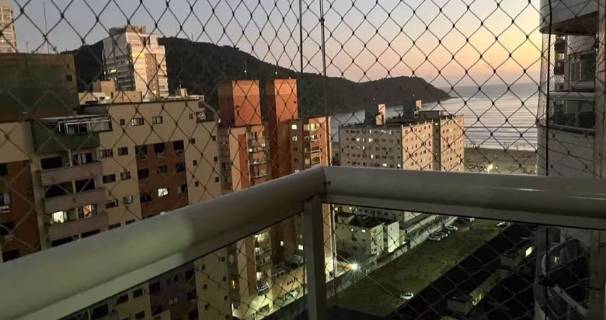 Apartamento com 2 dormitórios para alugar, 82 m² por R$ 5.700,00/mês - Canto do Forte - Praia Grande/SP