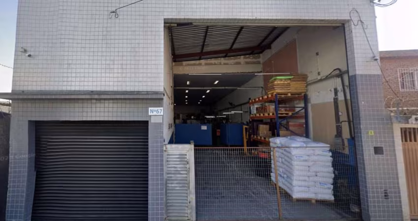Galpão para alugar, 300 m² por R$ 7.814,85/mês - Vila Palmares - Santo André/SP