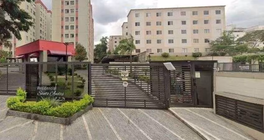 Apartamento, 54 m² - venda por R$ 250.000,00 ou aluguel por R$ 2.045,00/mês - Vila Lutécia - Santo André/SP