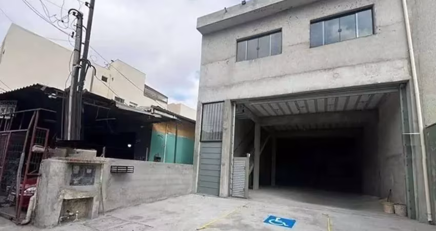 Galpão, 300 m² - venda por r$ 1.350.000,00 ou aluguel por r$ 10.500,00/mês - jordanópolis - são bernardo do campo/sp
