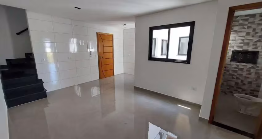 Cobertura à venda, 85 m² por r$ 395.000,00 - jardim alvorada - santo andré/sp