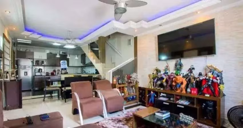 Sobrado com 3 dormitórios - venda por r$ 578.000,00 ou aluguel por r$ 3.500,00/mês - vila alzira - santo andré/sp