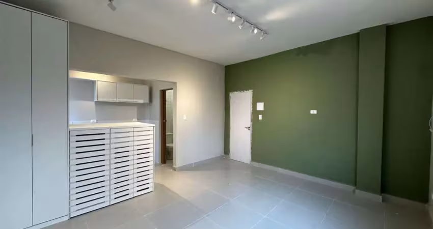 Kitnet com 1 dormitório à venda, 29 m² por r$ 220.000,00 - boqueirão - praia grande/sp