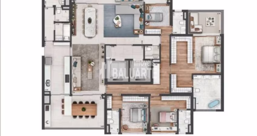 Apartamento a venda no Real Parque - São Paulo - SP