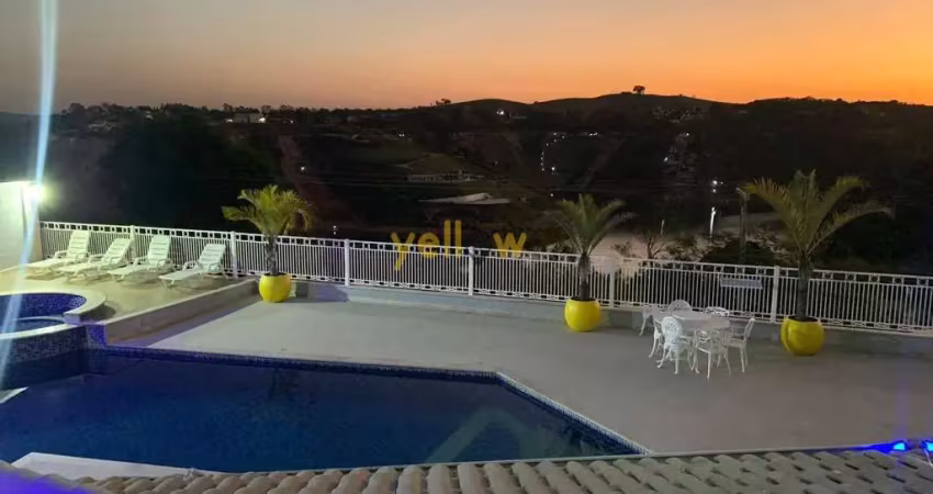 Casa em condomínio fechado em igaratá: 4 suítes, 540m² para alugar