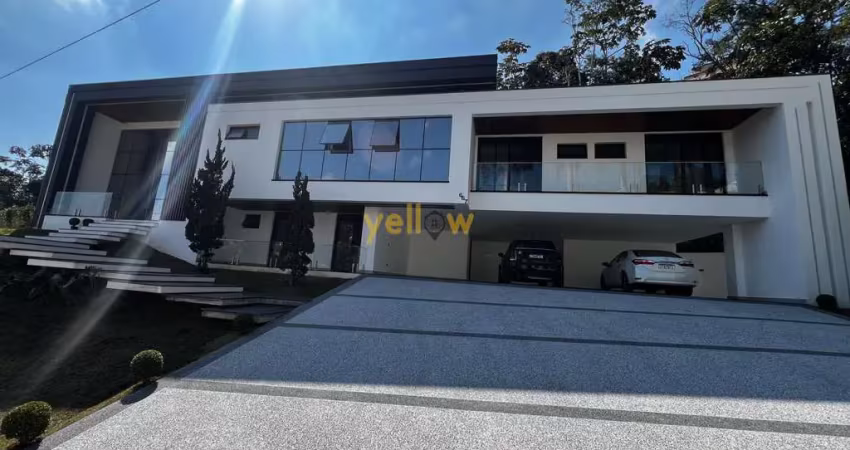 Casa de luxo em condomínio fechado em arujá – 6 suítes, 740m²