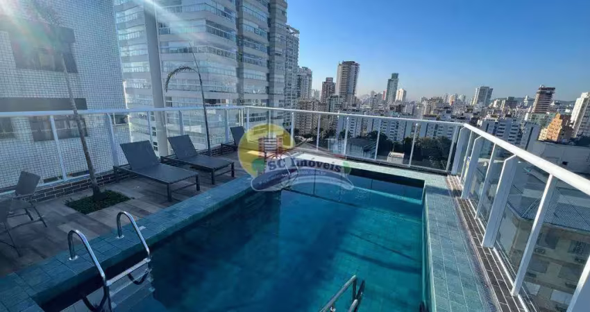 Apartamento com 2 dorms, aparecida, santos - r$ 800 mil, cod: 5313