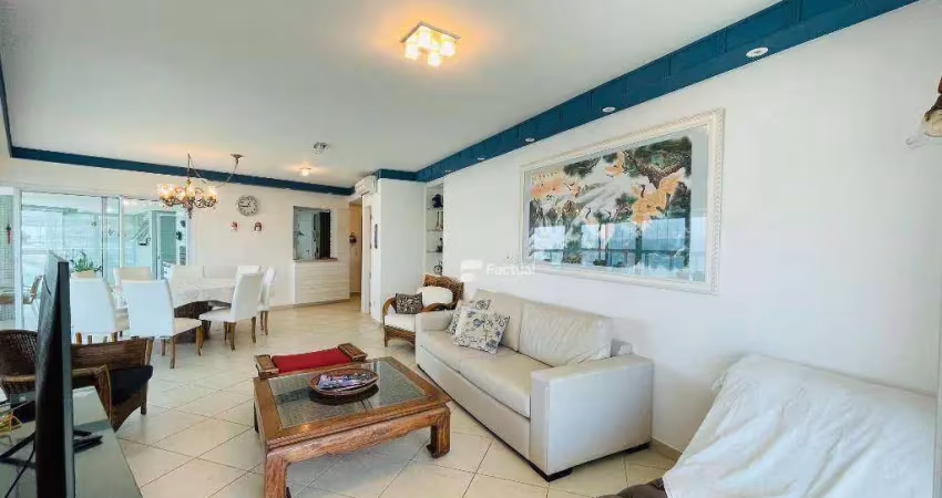 Apartamento com 4 dormitórios à venda, 254 m²  - módulo 08 - bertioga/sp
