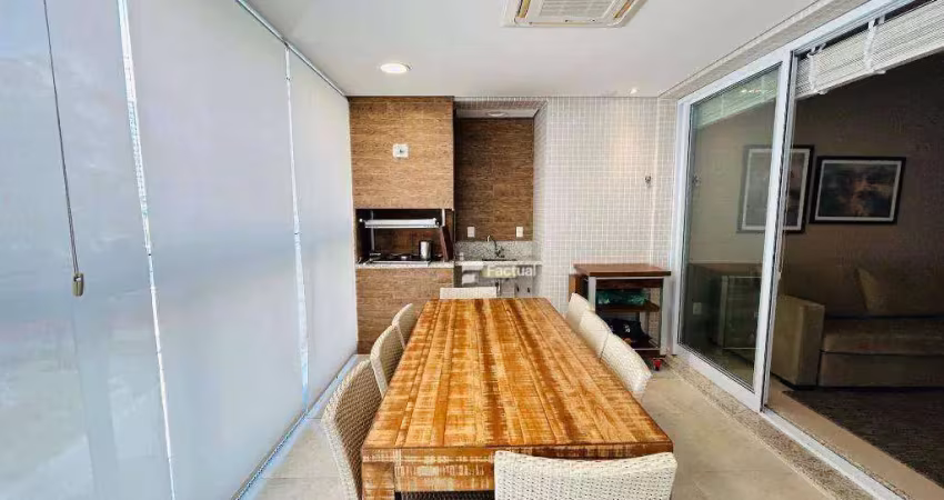 Apartamento com 3 dormitórios à venda, 133 m² - Riviera de São Lourenço - Bertioga/SP