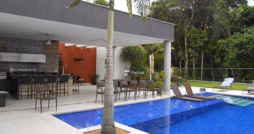 Casa com 7 dormitórios à venda, 684 m²  riviera de são lourenço - bertioga/sp