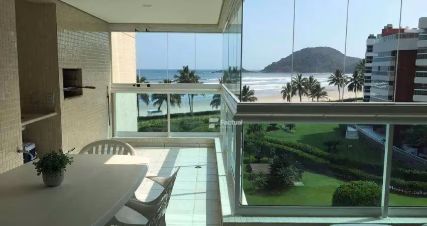 Apartamento com 3 dormitórios para alugar, 120 m² por r$ 2.300,00/dia - riviera de são lourenço - bertioga/sp