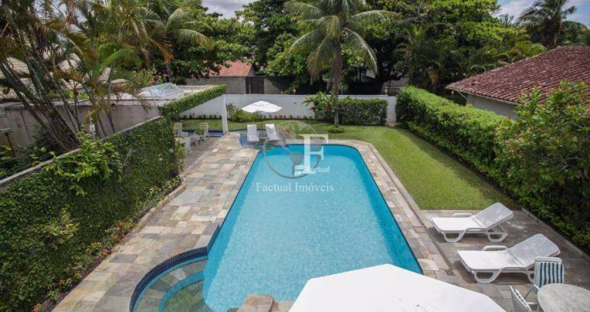 Casa com 5 dormitórios, 415 m² - venda ou aluguel anual - Praia de Pernambuco - Guarujá/SP