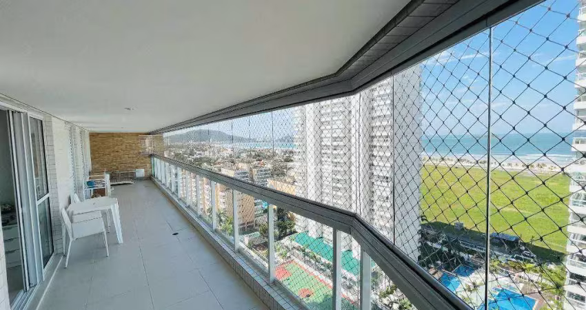 Apartamento com 3 dormitórios à venda, 124 m² por r$ 1.250.000,00 - central park - guarujá/sp