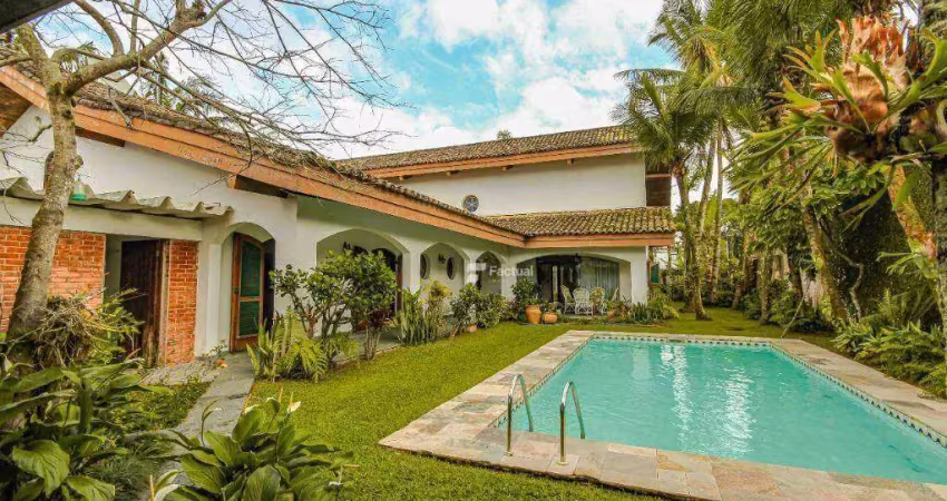Casa com 3 dormitórios à venda, 403 m² por r$ 1.350.000,00 - praia de pernambuco - guarujá/sp