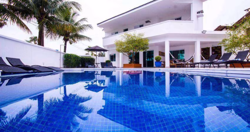 Casa com 4 dormitórios à venda, 395 m² por R$ 3.900.000,00 - Acapulco - Guarujá/SP