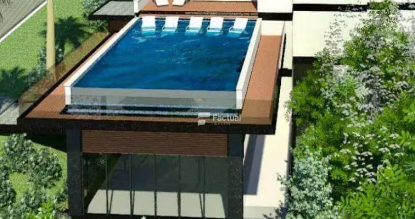Terreno à venda, 1220 m² por r$ 4.800.000,00 - iporanga - guarujá/sp