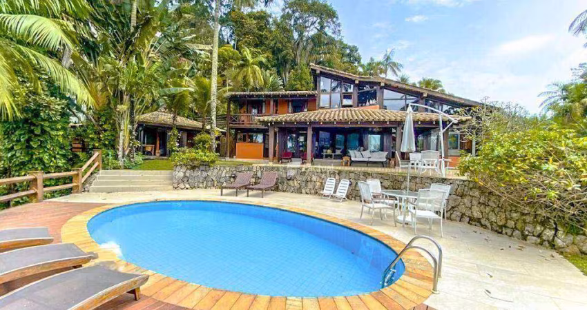 Casa com 6 dormitórios, 400 m² - venda por R$ 15.000.000 ou aluguel por R$ 10.000,00/dia - Tijucopava - Guarujá/SP
