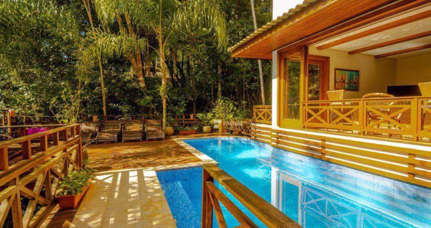 Casa com 5 dormitórios, 480 m² - venda por R$ 6.500.000,00 ou aluguel por R$ 35.000,00/mês - Iporanga - Guarujá/SP