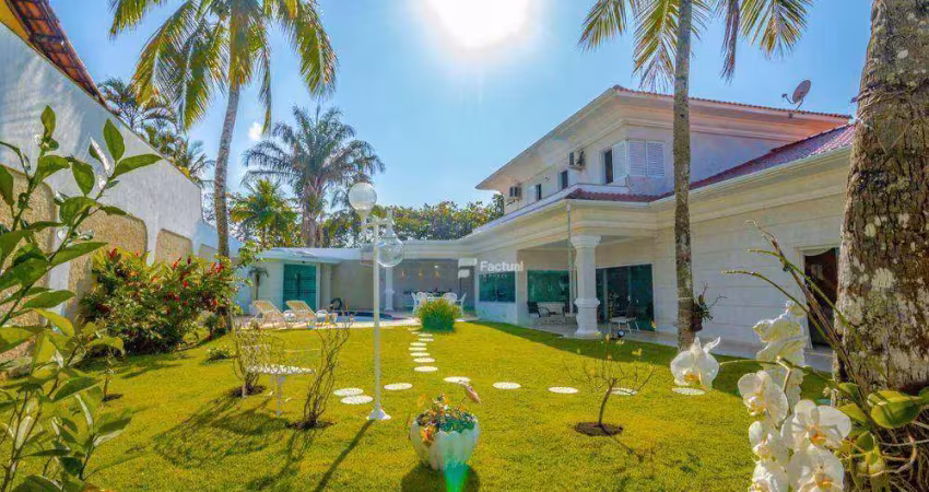 Casa com 5 dormitórios à venda, 500 m² por r$ 2.990.000,00 - praia de pernambuco - guarujá/sp