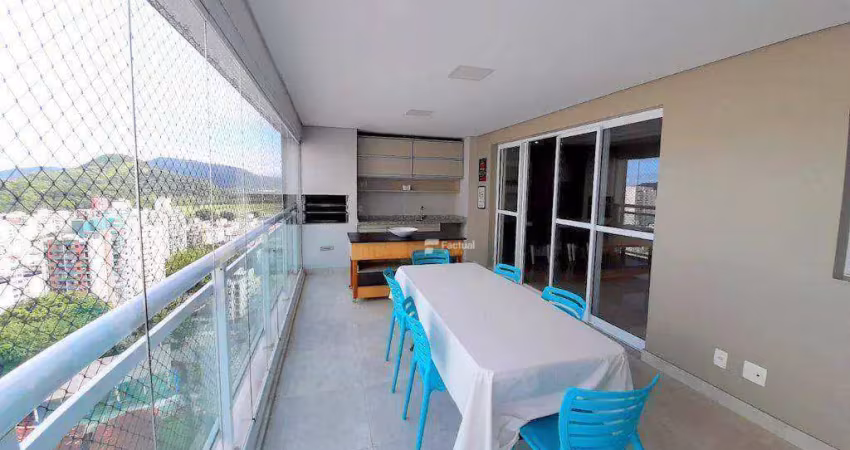 Apartamento com 3 dormitórios à venda, 134 m² por r$ 1.200.000,00 - astúrias - guarujá/sp