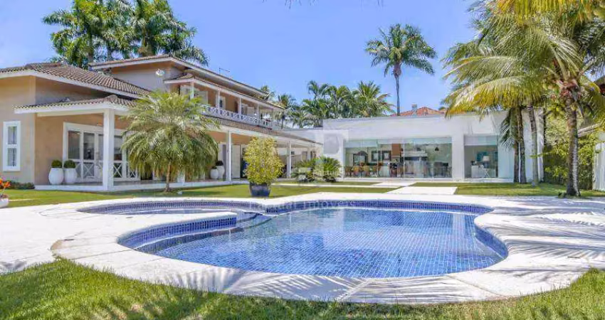 Casa com 4 dormitórios à venda, 384 m² por r$ 3.850.000,00 - acapulco - guarujá/sp