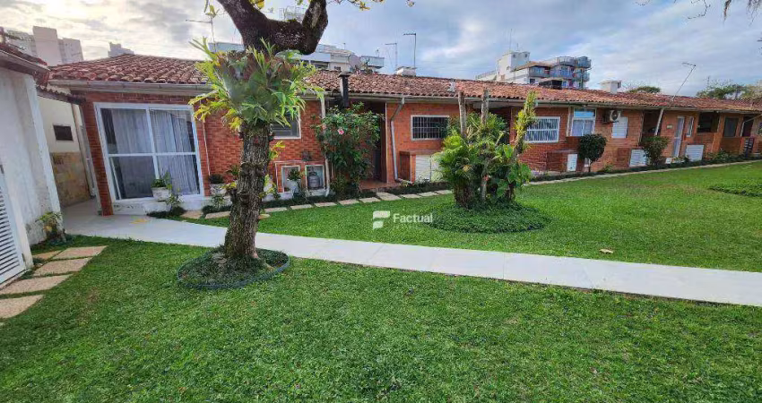 Casa com 2 dormitórios à venda, 57 m² por r$ 280.000,00 - enseada - guarujá/sp