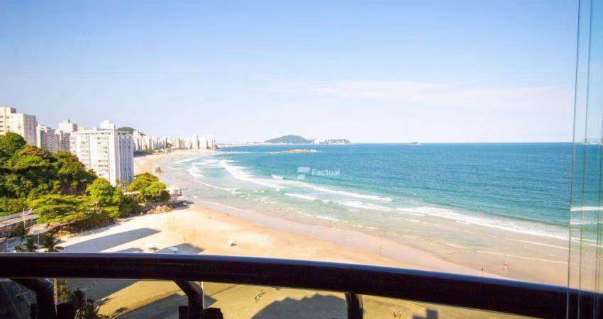 Apartamento com 4 dormitórios à venda, 212 m² por R$ 2.200.000,00 - Astúrias - Guarujá/SP
