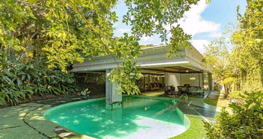 Casa com 5 dormitórios, 450 m² - venda por r$ 1.490.000,00 ou aluguel por r$ 9.000,00/mês - praia de pernambuco - guarujá/sp