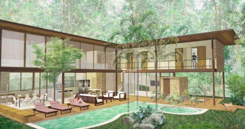 Terreno à venda, 1500 m² por r$ 2.100.000,00 - taguaiba - guarujá/sp