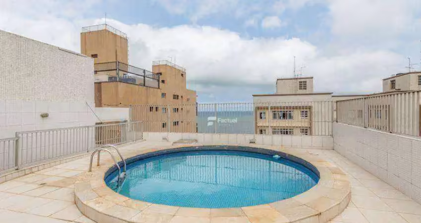 Cobertura com 6 dormitórios à venda, 240 m² por r$ 3.500.000,00 - pitangueiras - guarujá/sp