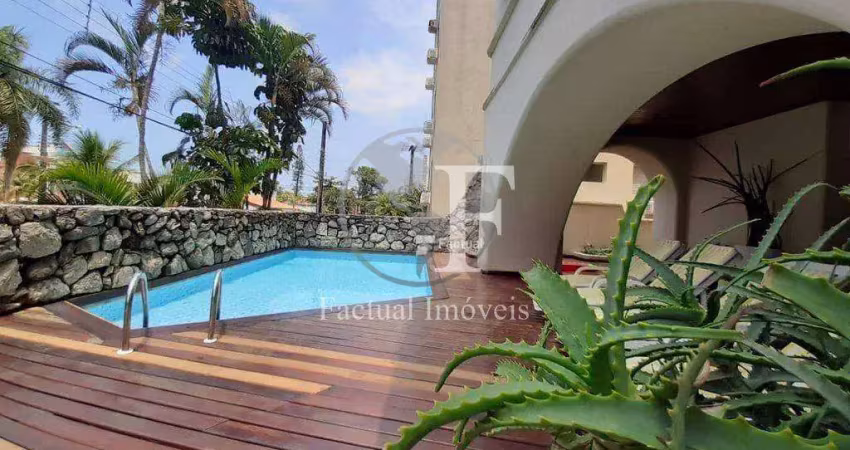 Cobertura com 5 dormitórios à venda, 300 m² por r$ 2.190.000,00 - enseada - guarujá/sp