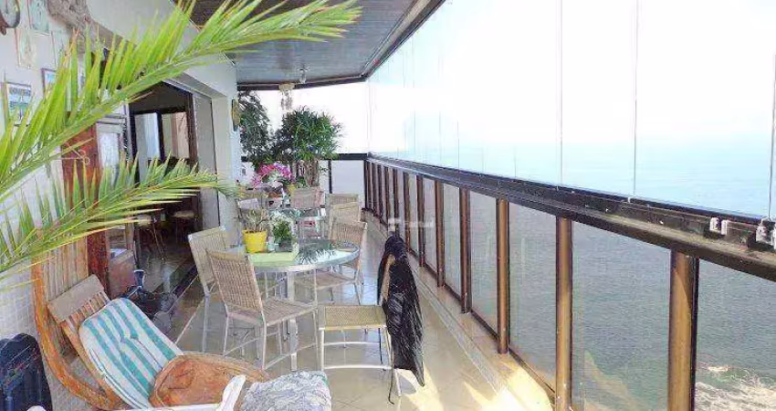 Apartamento com 4 dormitórios à venda, 251 m² por r$ 2.500.000,00 - astúrias - guarujá/sp