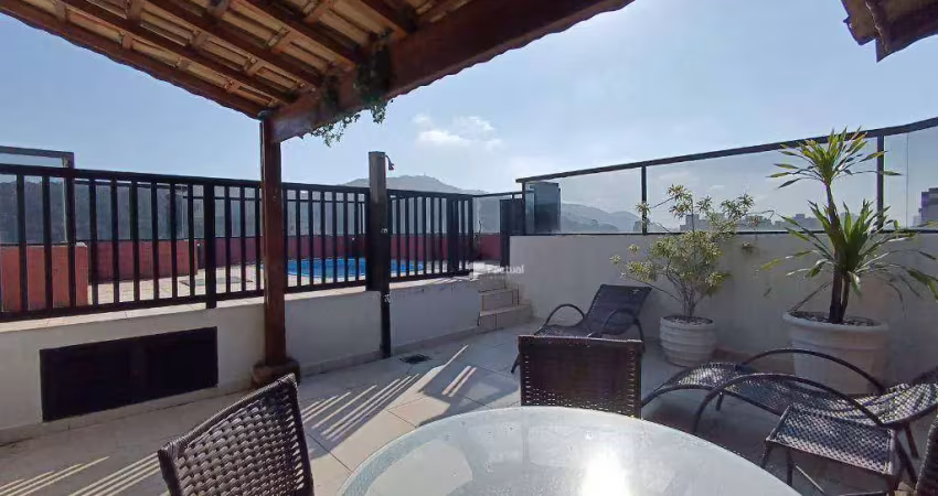 Cobertura com 2 dormitórios à venda, 135 m² por R$ 610.000,00 - Enseada - Guarujá/SP