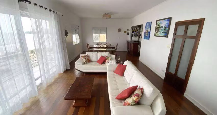 Apartamento com 3 dormitórios à venda, 210 m² por r$ 750.000,00 - pitangueiras - guarujá/sp