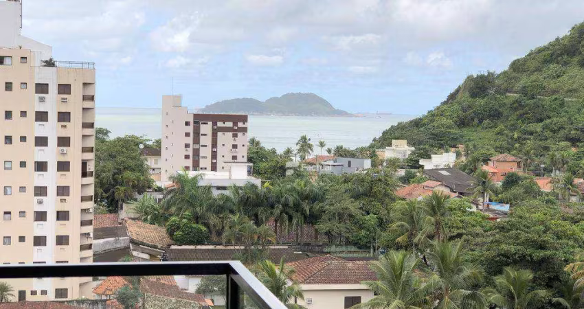 Cobertura com 2 dormitórios à venda, 123 m² por R$ 690.000,00 - Tombo - Guarujá/SP