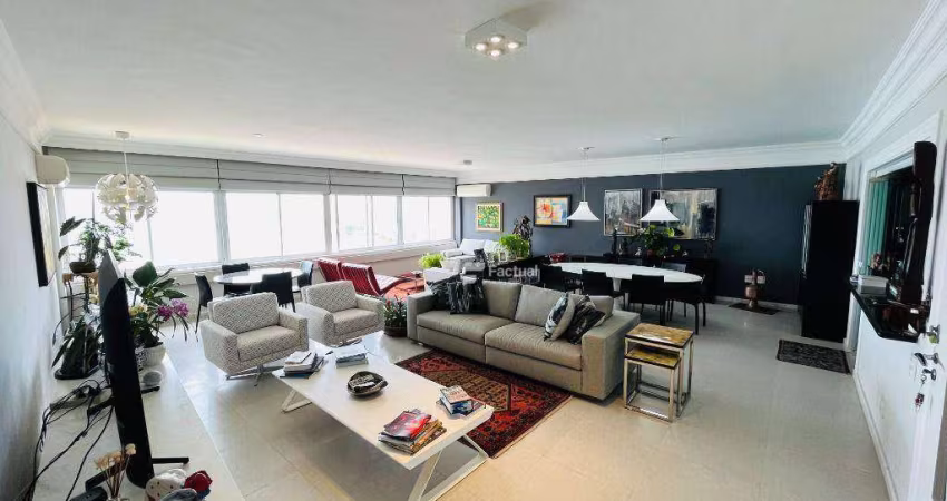 Apartamento com 4 dormitórios à venda, 288 m² por R$ 1.680.000,00 - Pitangueiras - Guarujá/SP