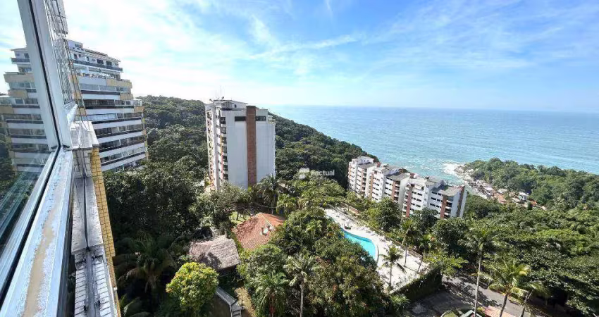 Apartamento com 4 dormitórios à venda, 180 m² por r$ 1.300.000,00 - morro sorocotuba - guarujá/sp