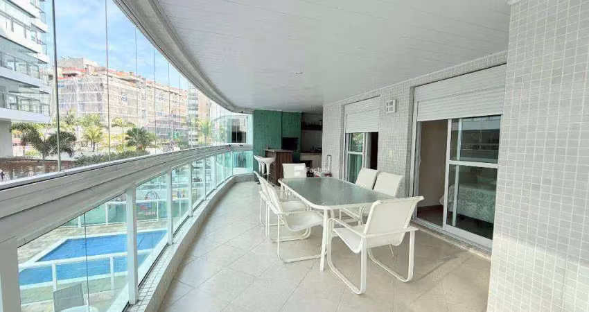 Apartamento com 3 dormitórios, 124 m² - venda por r$ 2.900.000,00 ou aluguel por r$ 11.000,00/mês - riviera de são lourenço - bertioga/sp