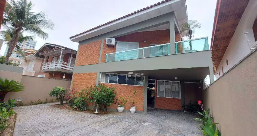 Casa com 5 dormitórios à venda, 275 m² por r$ 1.900.000,00 - enseada - guarujá/sp