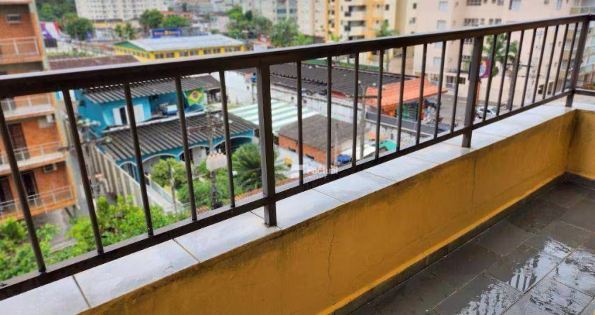 Apartamento com 3 dormitórios à venda, 85 m² por R$ 350.000,00 - Enseada - Guarujá/SP