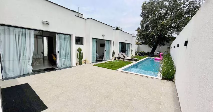 Casa com 3 dormitórios à venda, 158 m² por r$ 1.250.000,00 - praia de pernambuco - guarujá/sp