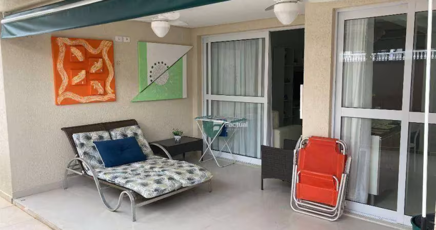 Apartamento com 2 dormitórios à venda, 108 m² por R$ 700.000,00 - Enseada - Guarujá/SP