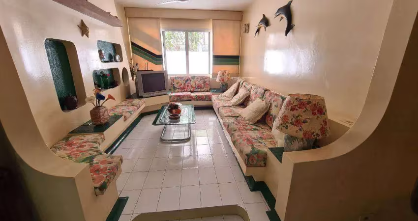 Apartamento com 2 dormitórios à venda, 77 m² por r$ 300.000,00 - enseada - guarujá/sp