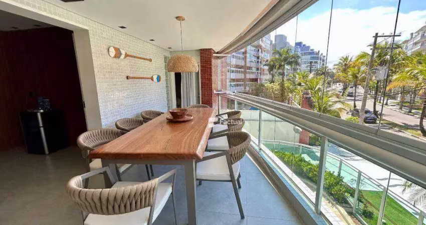 Apartamento com 3 suítes à venda, 117 m² - riviera de são  lourenço - bertioga/sp