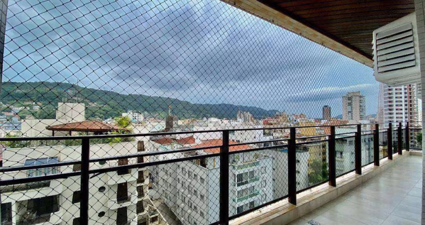 Apartamento com 3 dormitórios à venda, 95 m² por R$ 680.000,00 - Enseada - Guarujá/SP