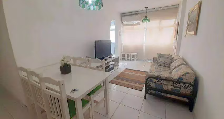 Apartamento com 1 dormitório à venda, 50 m² por r$ 330.000,00 - pitangueiras - guarujá/sp