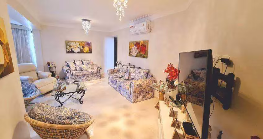 Apartamento com 3 dormitórios à venda, 140 m² por r$ 640.000,00 - pitangueiras - guarujá/sp
