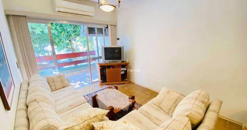 Apartamento com 3 dormitórios à venda, 100 m² por R$ 435.000,00 - Enseada - Guarujá/SP