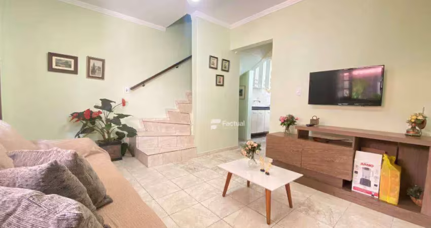 Apartamento com 2 dormitórios à venda, 75 m² por r$ 280.000,00 - enseada - guarujá/sp